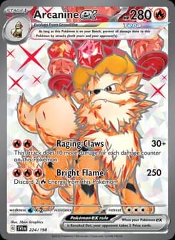 Arcanine ex — Scarlet & Violet — Ultra Rare
