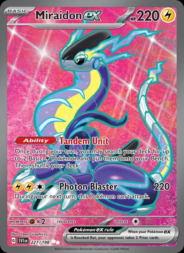 Miraidon ex — Scarlet & Violet, Ultra Rare