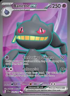 Banette ex — Scarlet & Violet — Ultra Rare