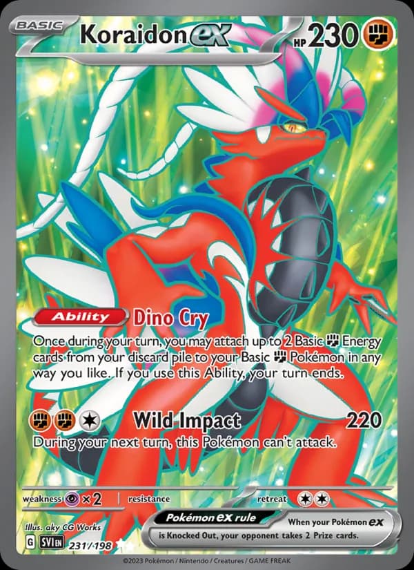 Koraidon ex — Scarlet & Violet, Ultra Rare