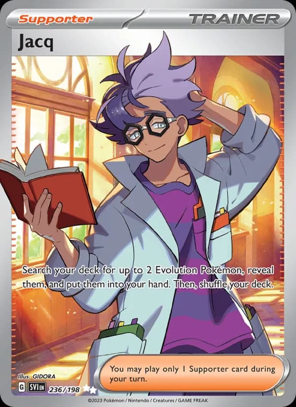 Jacq — Scarlet & Violet, Ultra Rare