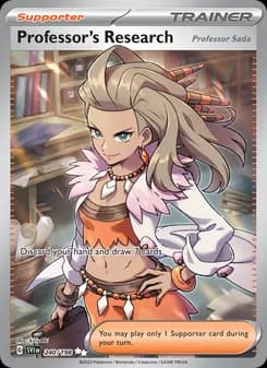 Professor's Research — Scarlet & Violet — Ultra Rare
