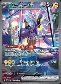 Miraidon ex — Scarlet & Violet — Special illustration rare