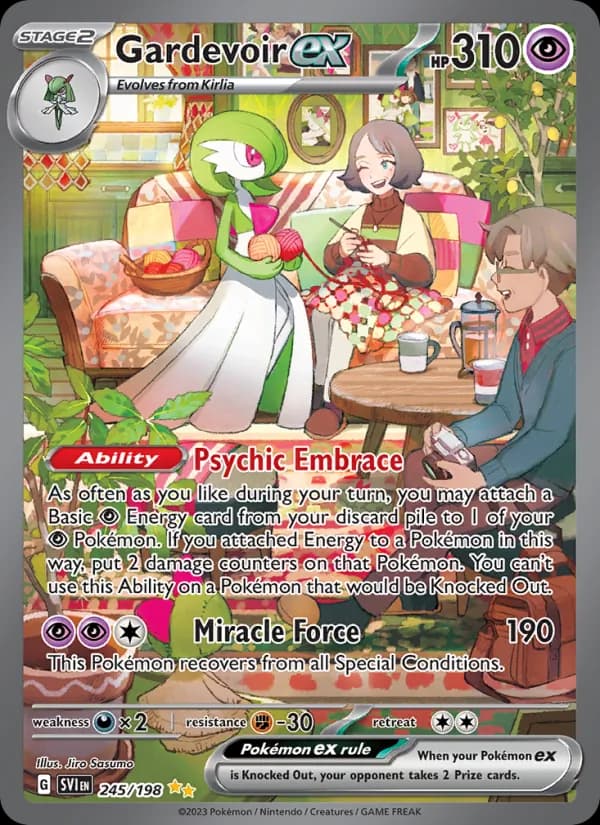 Gardevoir ex — Scarlet & Violet, Special illustration rare