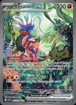 Koraidon ex — Scarlet & Violet — Special illustration rare
