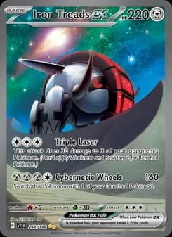 Iron Treads ex — Scarlet & Violet — Special illustration rare