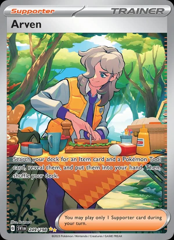 Arven — Scarlet & Violet, Special illustration rare