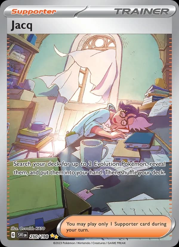 Jacq — Scarlet & Violet, Special illustration rare