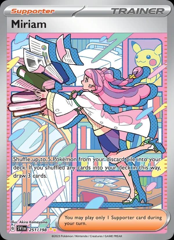 Miriam — Scarlet & Violet, Special illustration rare