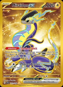 Miraidon ex — Scarlet & Violet — Hyper rare