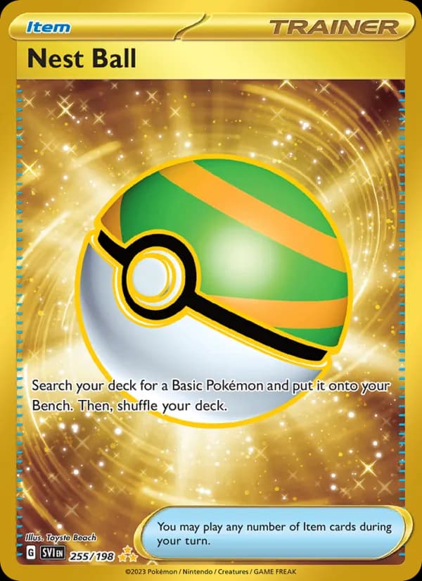 Nest Ball — Scarlet & Violet, Hyper rare