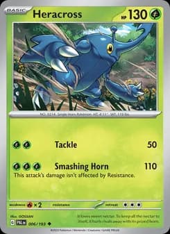 Heracross — Paldea Evolved — Uncommon