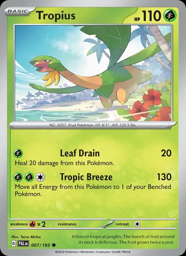 Tropius — Paldea Evolved, Common