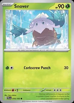 Snover — Paldea Evolved — Common