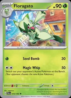Floragato — Paldea Evolved — Uncommon