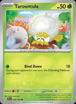 Tarountula — Paldea Evolved — Common