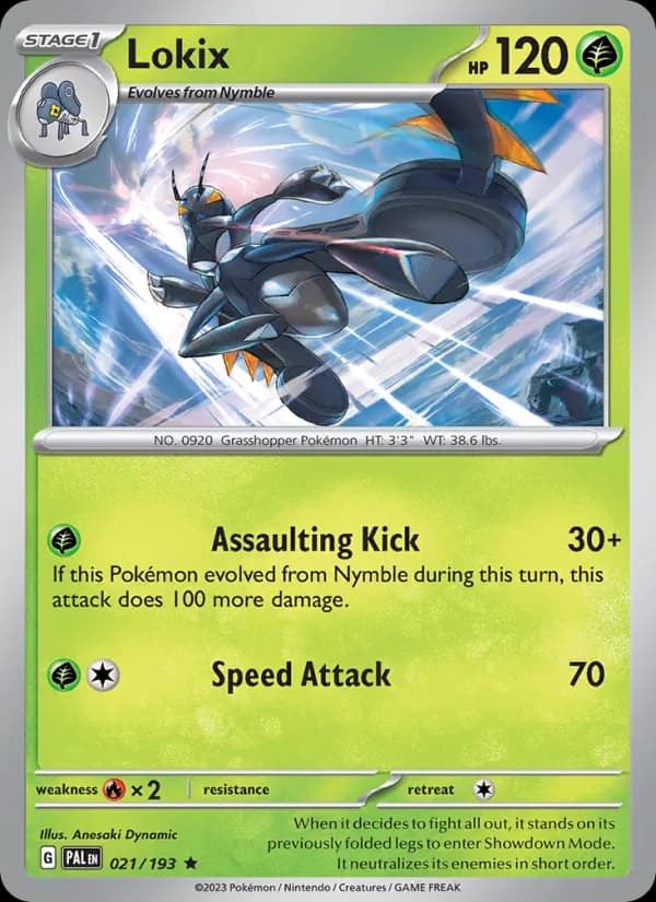 Lokix — Paldea Evolved, Rare