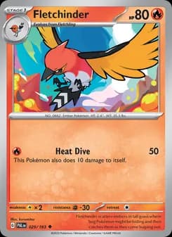 Fletchinder — Paldea Evolved — Uncommon