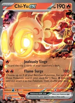 Chi-Yu ex — Paldea Evolved — Double rare