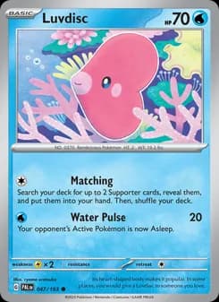 Luvdisc — Paldea Evolved — Common