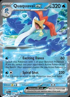 Quaquaval ex — Paldea Evolved — Double rare