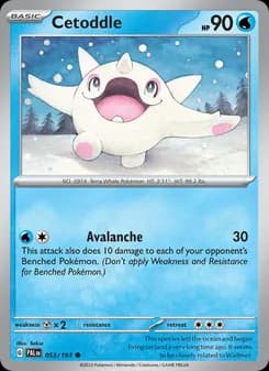 Cetoddle — Paldea Evolved — Common