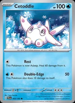 Cetoddle — Paldea Evolved — Common