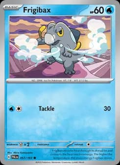 Frigibax — Paldea Evolved — Common