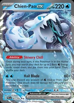 Chien-Pao ex — Paldea Evolved — Double rare