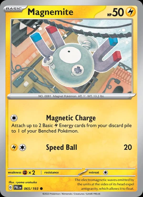 Magnemite — Paldea Evolved, Common