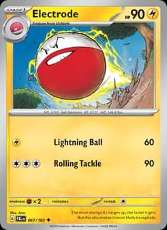 Electrode — Paldea Evolved — Uncommon