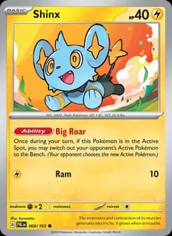 Shinx — Paldea Evolved — Common
