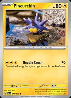 Pincurchin — Paldea Evolved — Common