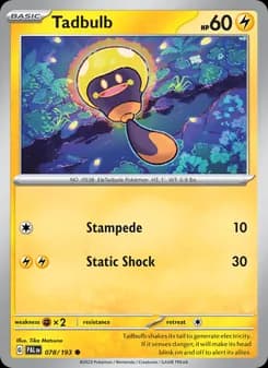 Tadbulb — Paldea Evolved — Common