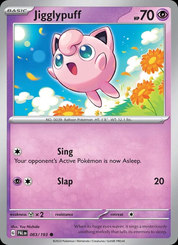 Jigglypuff — Paldea Evolved, Common