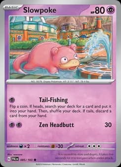Slowpoke — Paldea Evolved — Common
