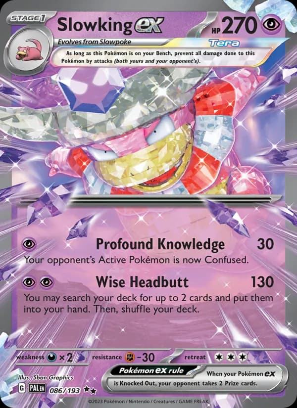 Slowking ex — Paldea Evolved, Double rare