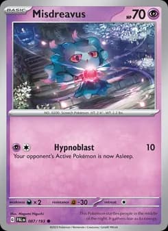 Misdreavus — Paldea Evolved — Common