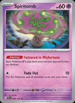 Spiritomb — Paldea Evolved — Rare