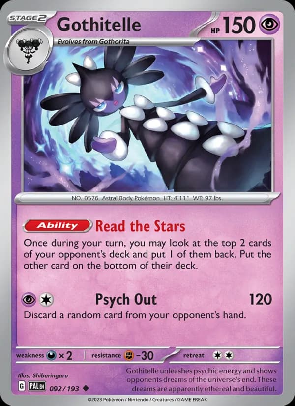 Gothitelle — Paldea Evolved, Uncommon