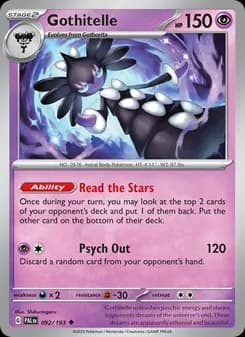 Gothitelle — Paldea Evolved — Uncommon