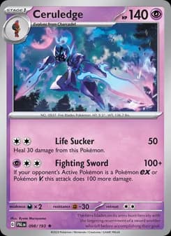 Ceruledge — Paldea Evolved — Rare