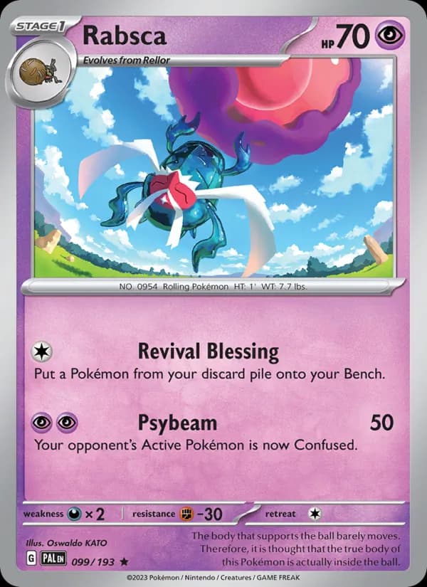 Rabsca — Paldea Evolved, Rare