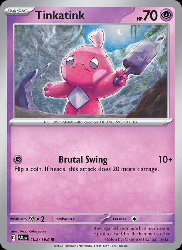 Tinkatink — Paldea Evolved, Common