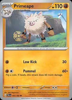 Primeape — Paldea Evolved — Uncommon