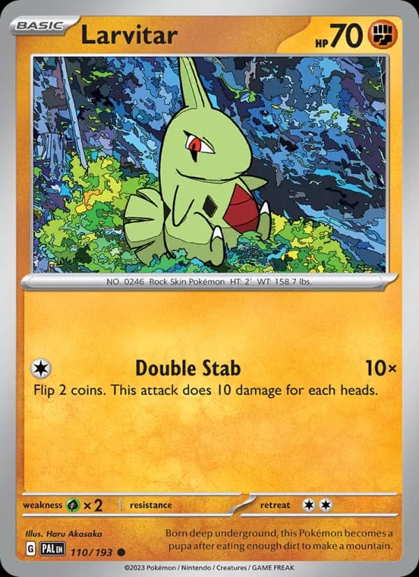 Larvitar — Paldea Evolved, Common