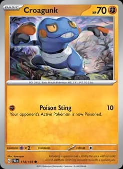 Croagunk — Paldea Evolved — Common