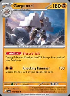 Garganacl — Paldea Evolved — Rare