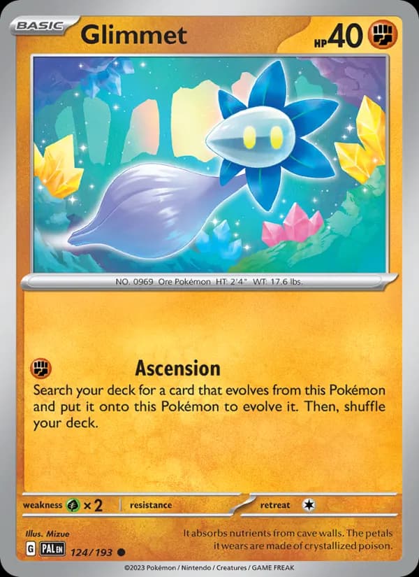 Glimmet — Paldea Evolved, Common