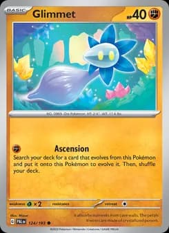 Glimmet — Paldea Evolved — Common